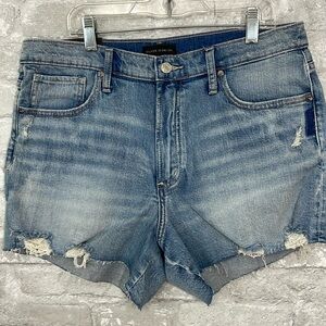Silver Frisco High Rise Shorts